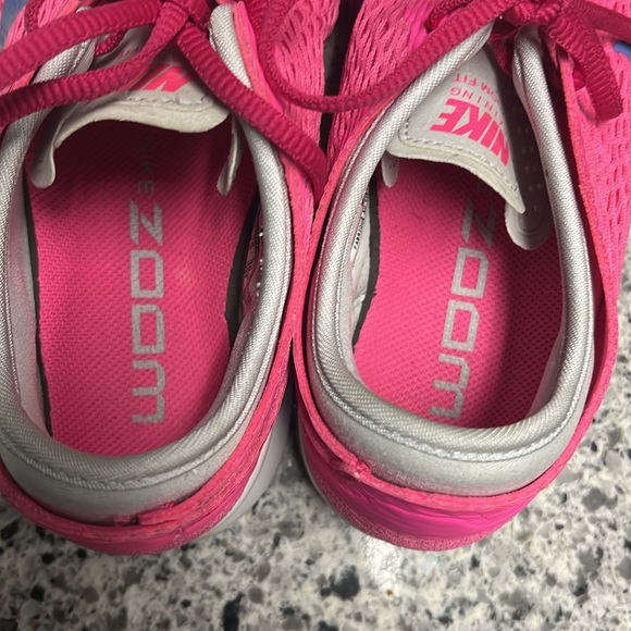 Nike Zoom Fit Womens Pink Lace Up Trainer - Picture 5 of 8